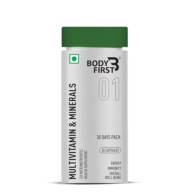 BodyFirst Multivitamin for Men & Women , 30 Veg Capsules