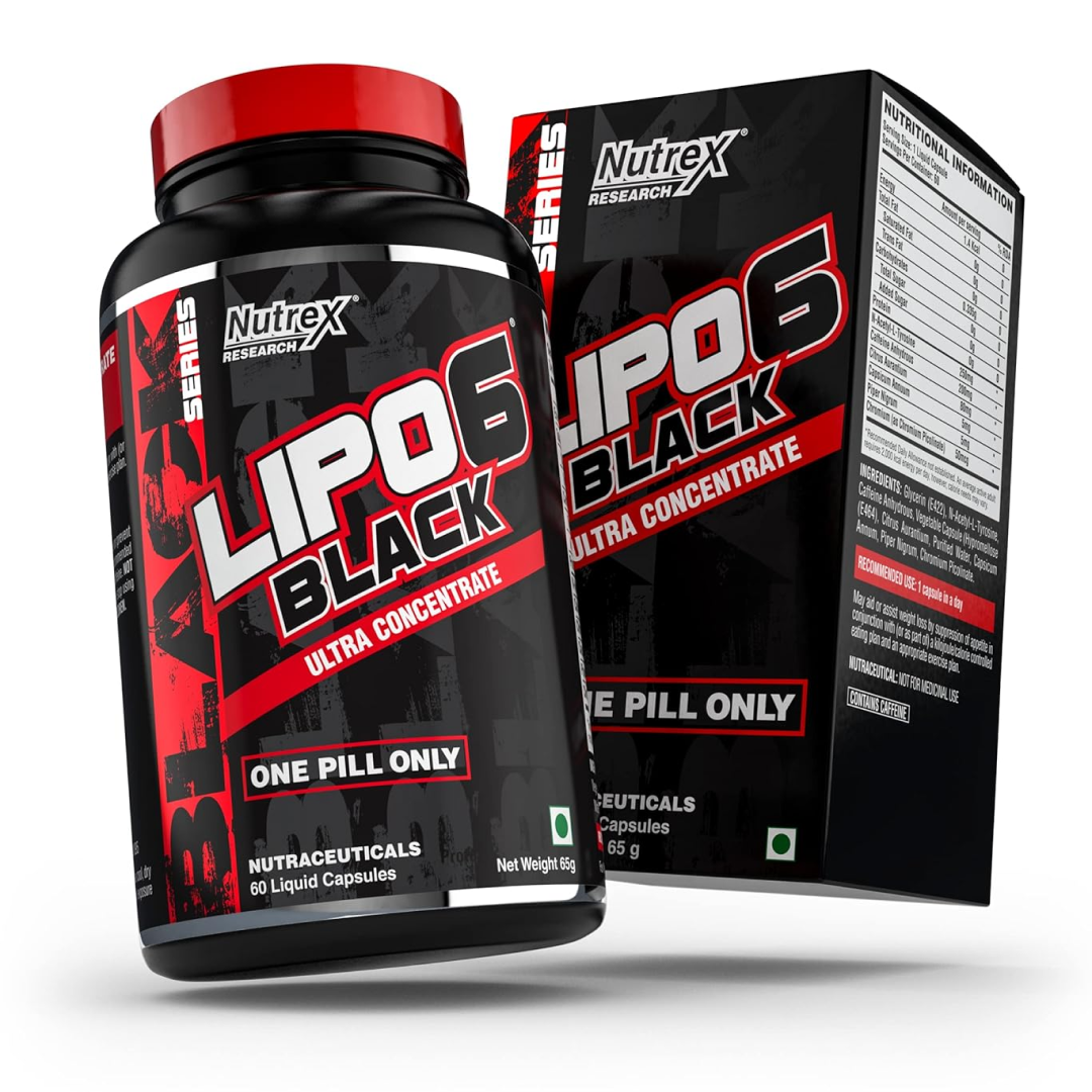 Nutrex Research Lipo 6 Black Ultra Concentrate (60 Capsules)