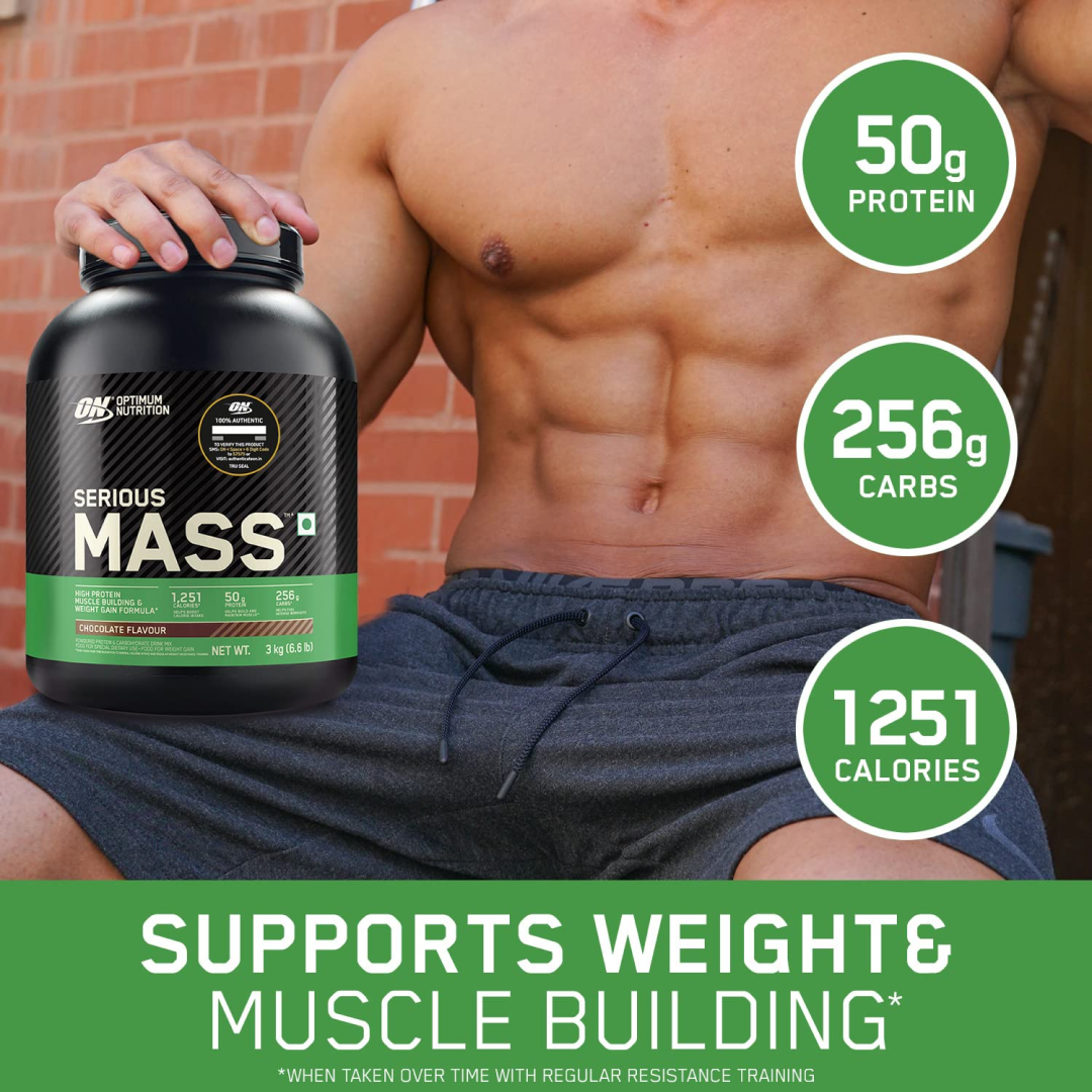 ON (Optimum Nutrition) Serious Mass, 5 kg (11 lb)