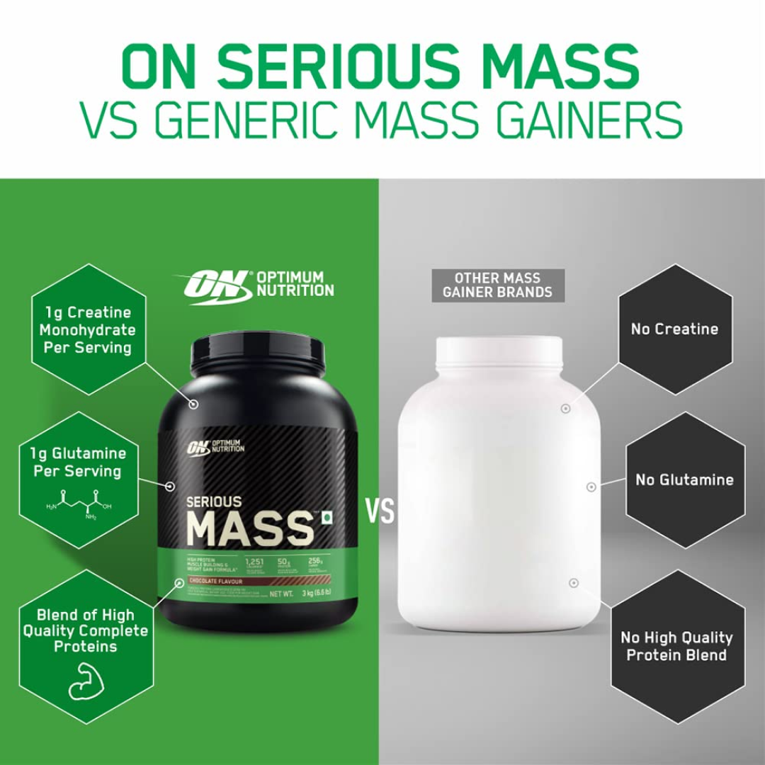 ON (Optimum Nutrition) Serious Mass, 5 kg (11 lb)