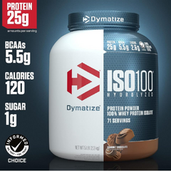 Dymatize Nutrition ISO 100 - 5 Lbs