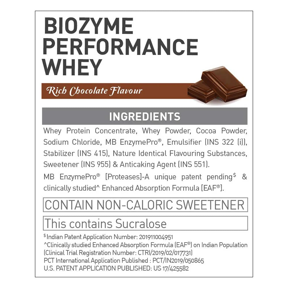 MuscleBlaze Biozyme Performance Whey