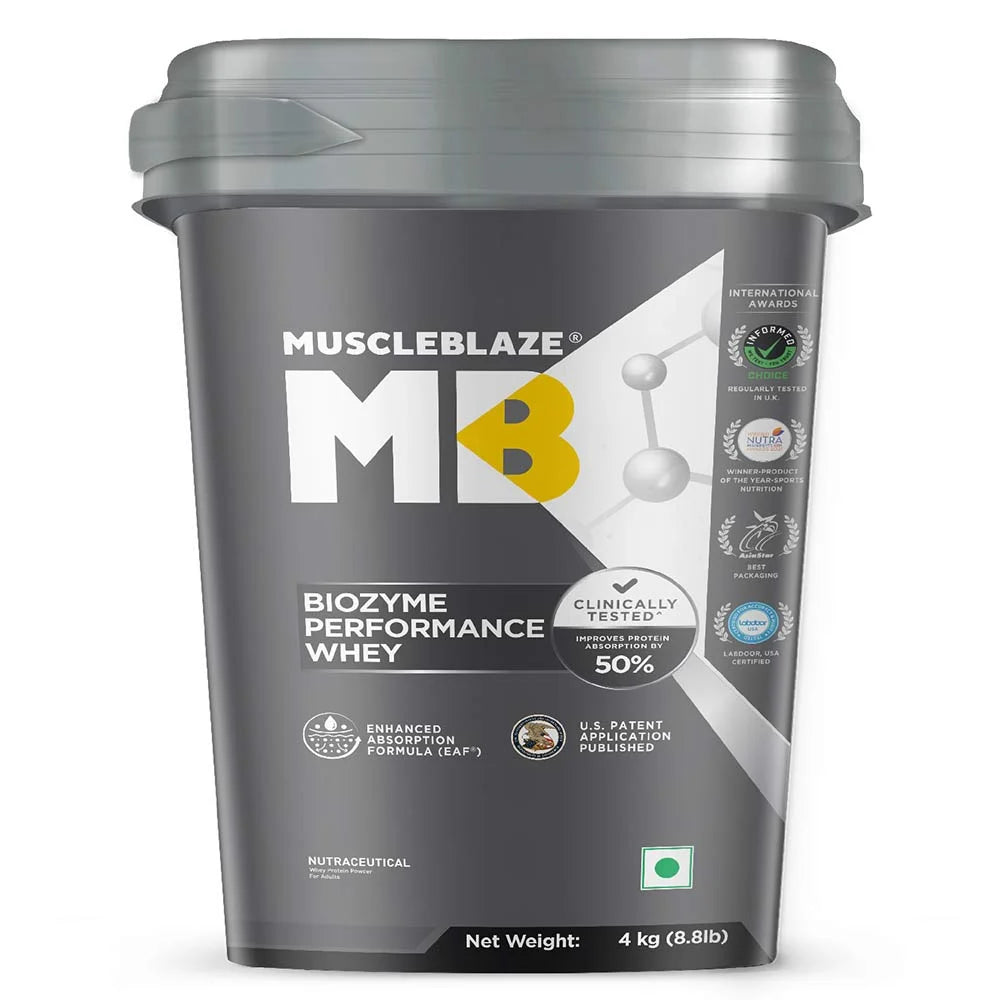 MuscleBlaze Biozyme Performance Whey