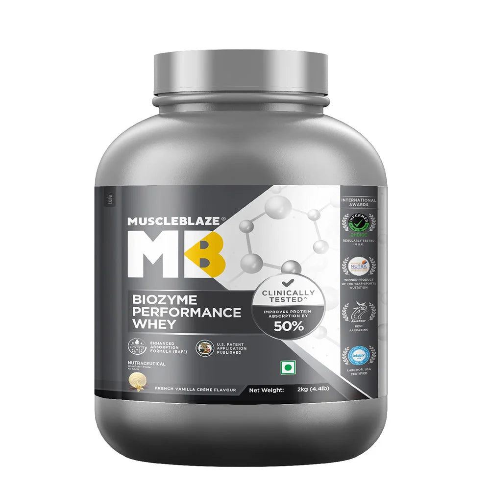 MuscleBlaze Biozyme Performance Whey