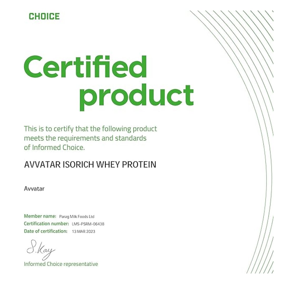 Avatar Isorich Protein - Health Core India