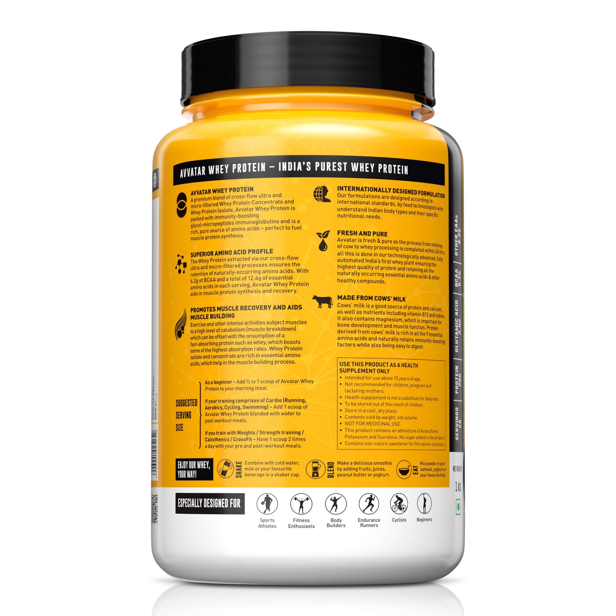 Avvatar Whey Protein - Health Core India