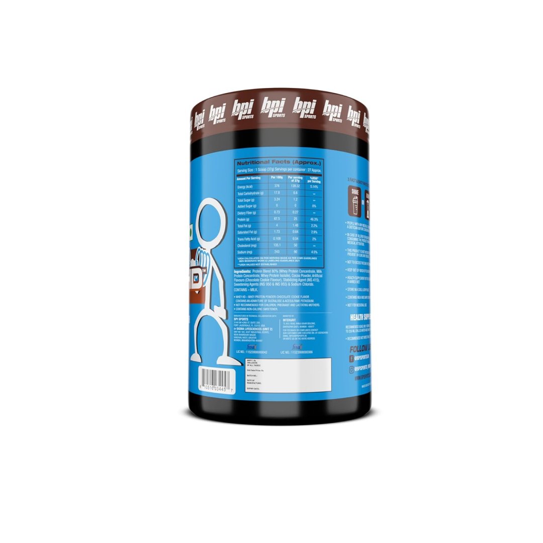 BPI Whey HD 1 Kg - Health Core India