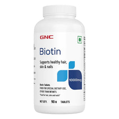 GNC Biotin 90 Tab - Health Core India