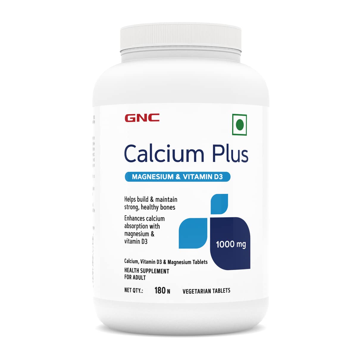 GNC Calcium Plus 180 Tab - Health Core India