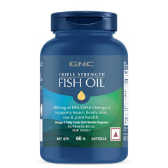 GNC Fish Oil 60 Tab - Health Core India