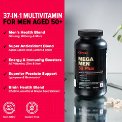 GNC Mega Men 120 Tab - Health Core India