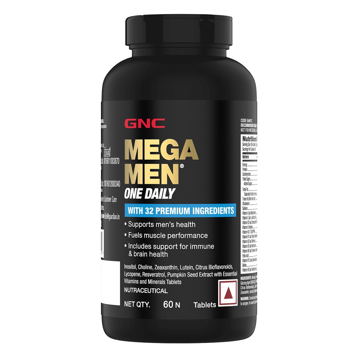 GNC Mega Men 60 Tab - Health Core India