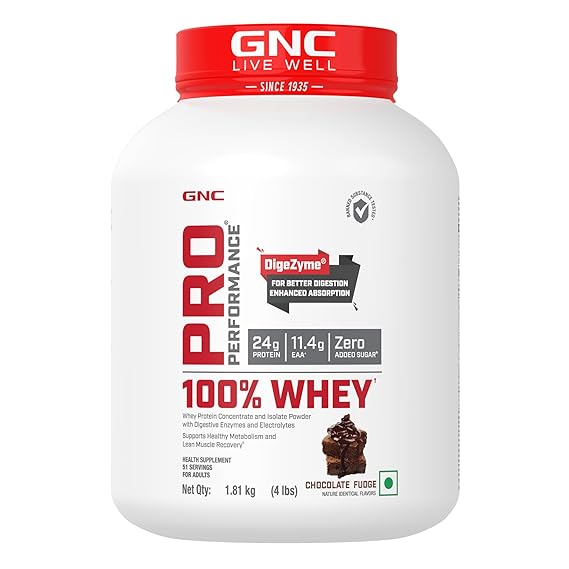 GNC Pro Performance 100% Whey Protein Powder - Health Core India