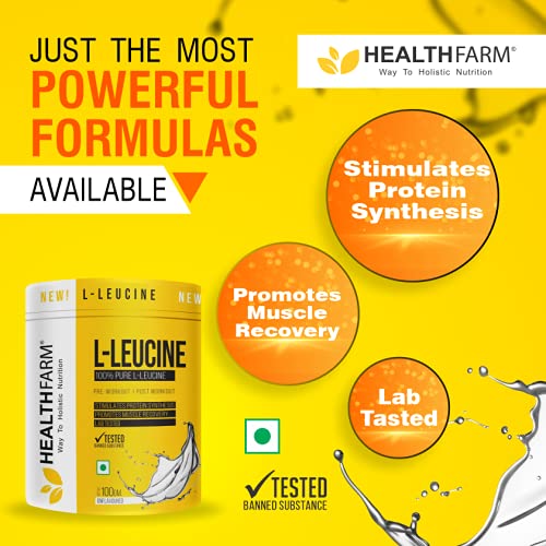 Health Farm L- Leucine - Health Core India