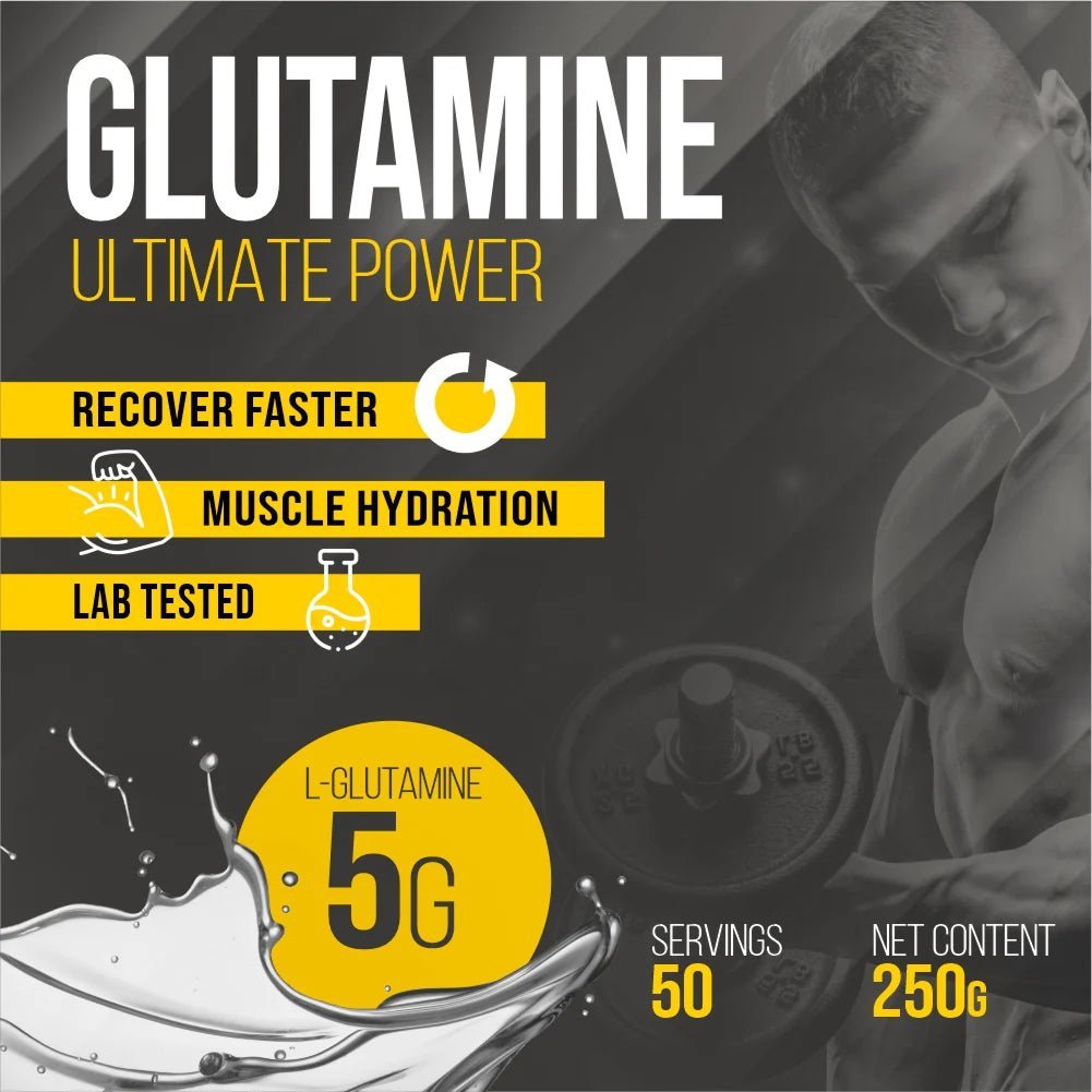 Healthfarm Glutamine 250gm - Health Core India