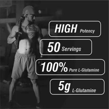 Healthfarm Glutamine 250gm - Health Core India