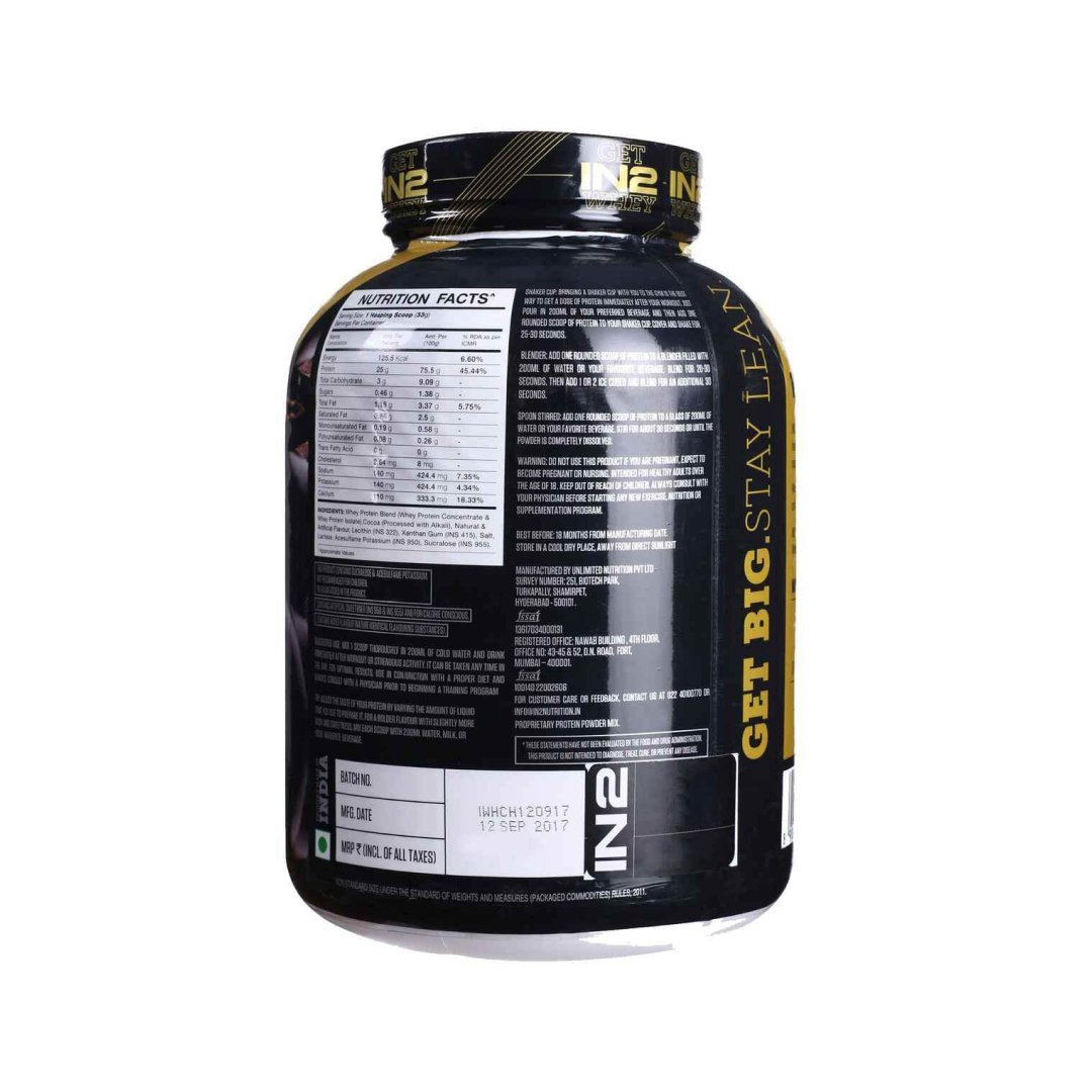 IN2 Whey Protien 1.81 Kg - Health Core India
