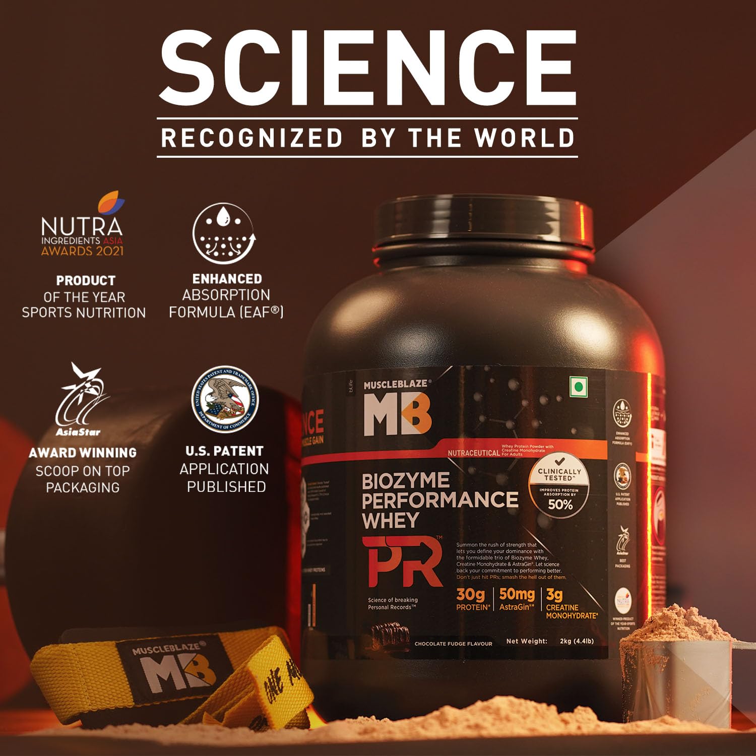 MB Biozyme Performance Whey 2 kg - Health Core India