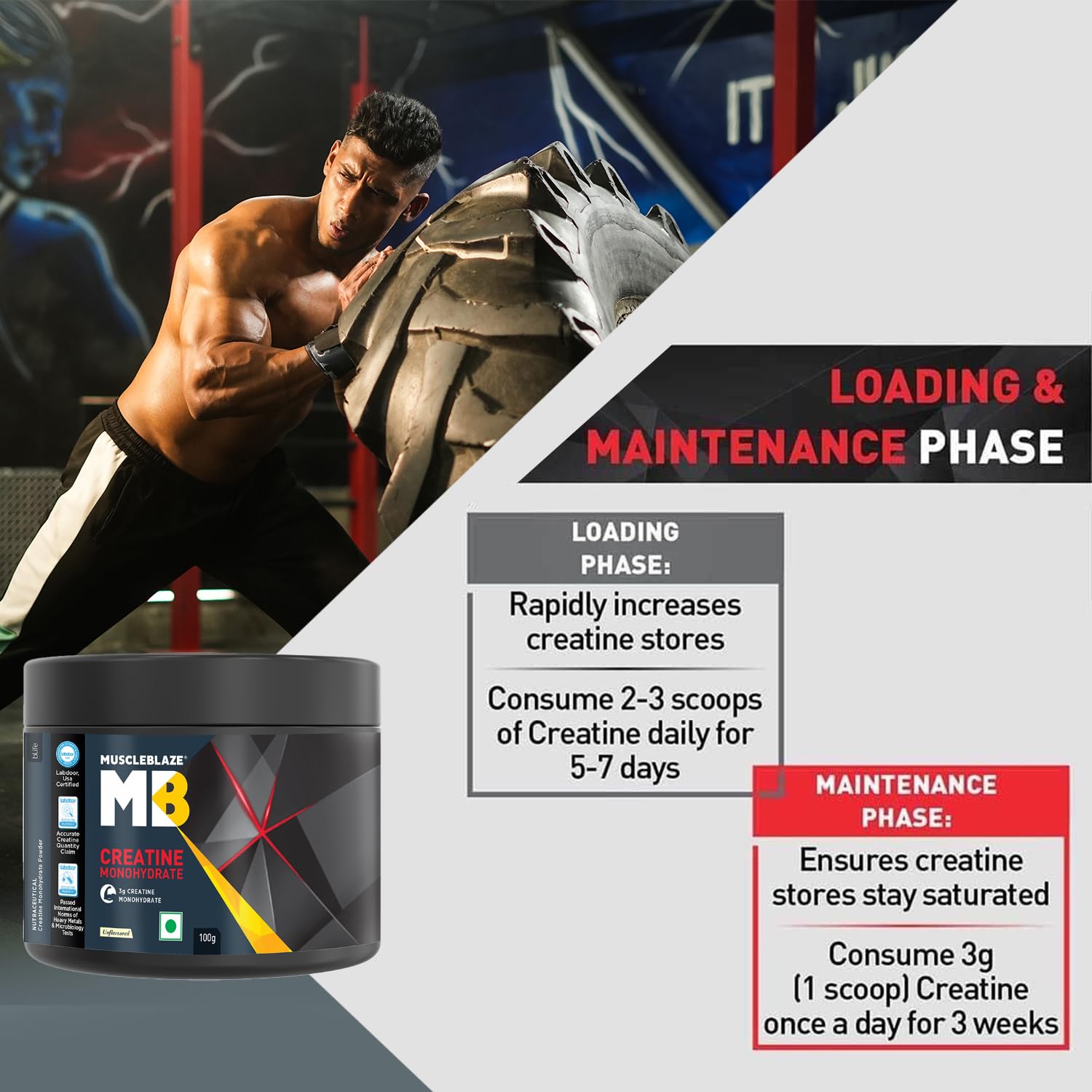 MB Creatine 100g - Health Core India