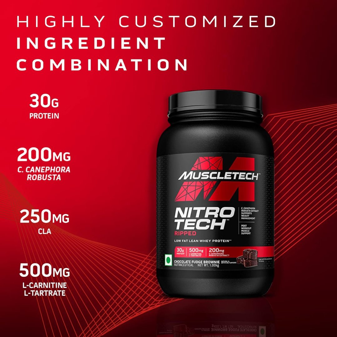 Muscle Tech Nitrotech Ripped - Health Core India