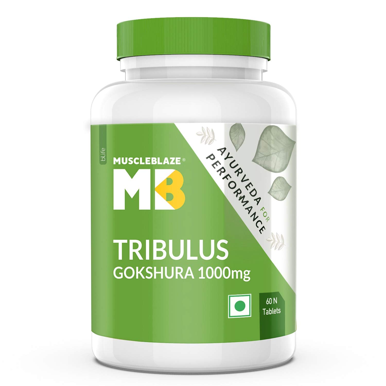 MuscleBlaze Ayurveda Tribulus Gokshura 1000mg, 60 tablet(s) - Health Core India