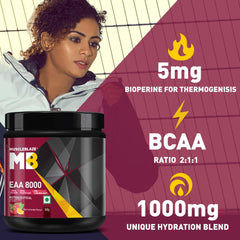 MuscleBlaze EAA 8000, 25 Servings, 340 g - Health Core India