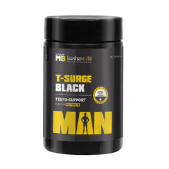 MuscleBlaze T-Surge Black, 60 tablets - Health Core India