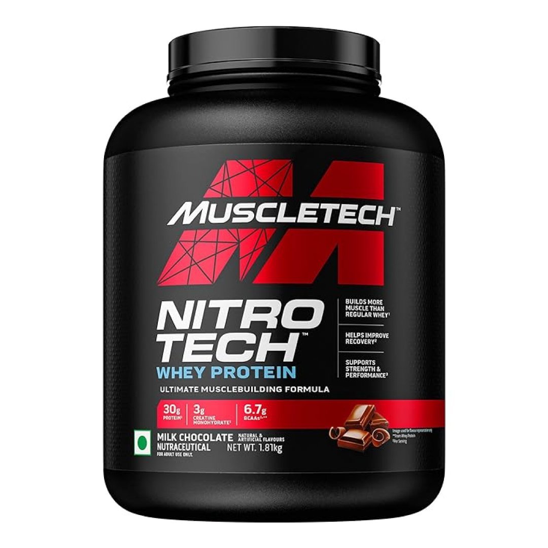 Muscletech Nitro Tech Whey Protein - Health Core India